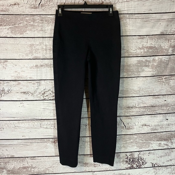 Everlane Black the Side Zip Stretch Cotton Pants - Picture 4 of 11